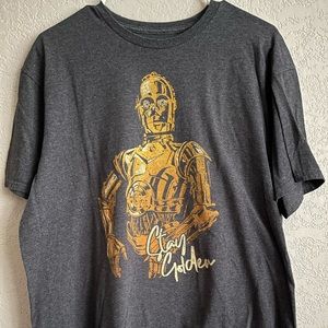 EUC Star Wars Stay golden Shirt Size XL